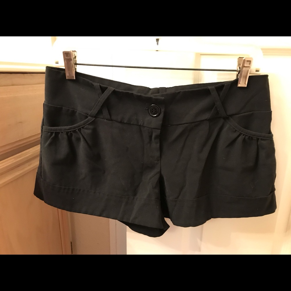 Black shorts
